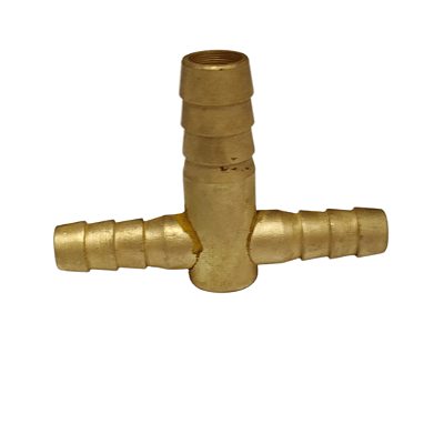 União em T 3/8" X 1/2" sem Rosca para Mangueiras