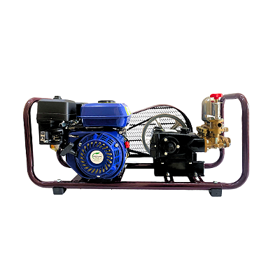 Conjunto Pulverizador VG 40 com Motor 6,5 Hp e Base com Protetor Correia