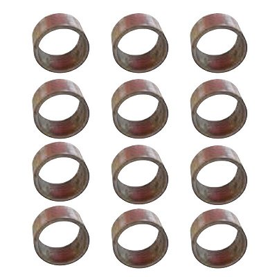 KIT- Anel  de Alumínio para Mangueiras de 1/2" (12 unidades)