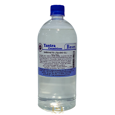 BASE SABONETE LIQUIDO NEUTRO TRANSPARENTE 1LT