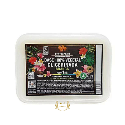 BASE GLICERINADA VEG BRANCA PP 1KG