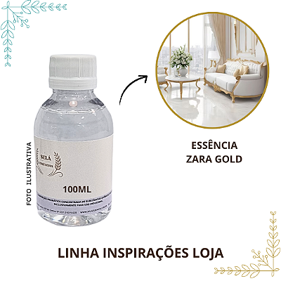 ESSÊNCIA ZARA GOLD 100ML