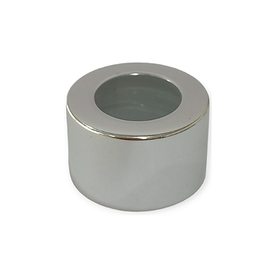 TAMPA LUXO PRATA R.28/410