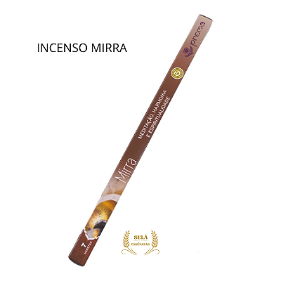 INCENSO PREMA MIRRA CX C/ 7 VARETAS
