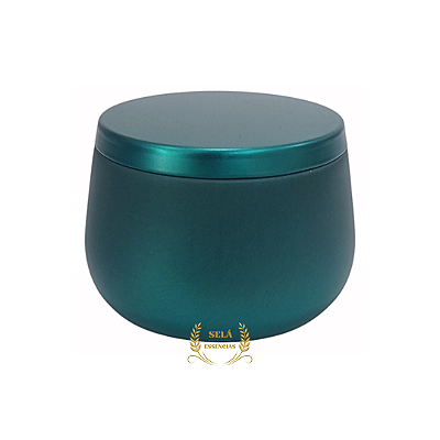 LATA DE METAL COM TAMPA 120ML