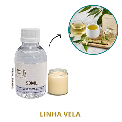ESSENCIA VELA BAMBOO E CHA BRANCO 50ML