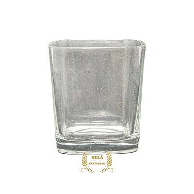 COPO DE VIDRO CITRINO PARA VELAS 200ML (TRANSPARENTE)