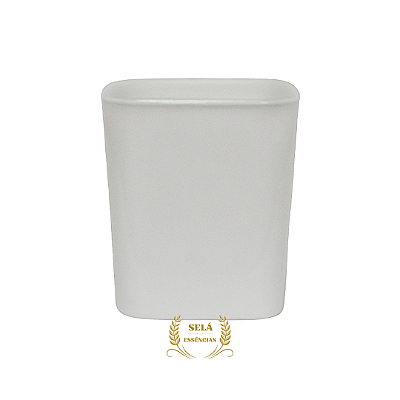 COPO DE VIDRO CITRINO PARA VELAS 200ML (BRANCO)