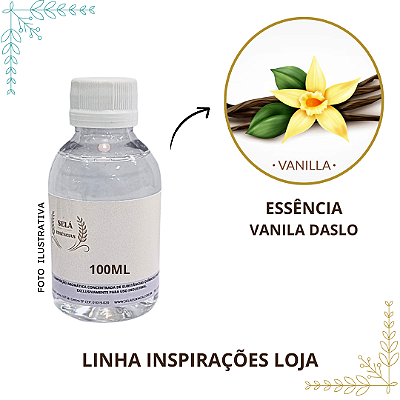 ESSÊNCIA VANILA DASLO 100ML