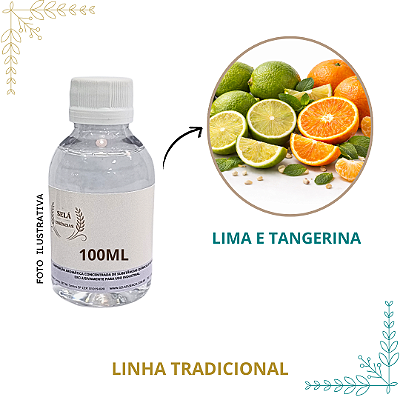 ESSÊNCIA LIMA E TANGERINA 100ML