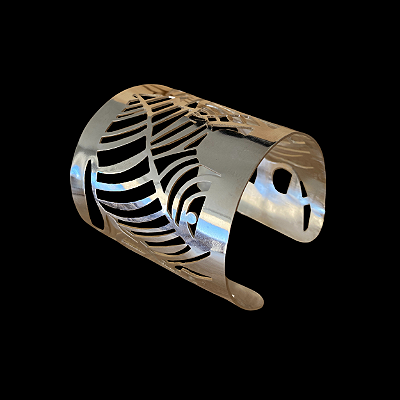 Bracelete Folhas Prata