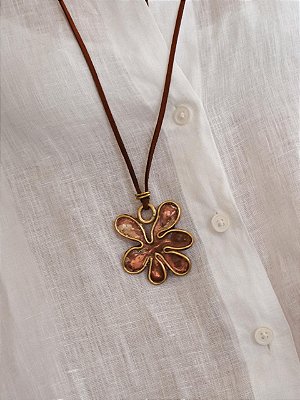 Colar Cobre Ameba
