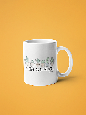 Caneca Celebre as Diferenças