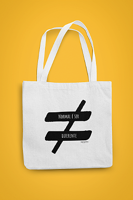 Ecobag normal é ser Diferente