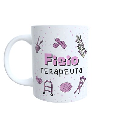 Caneca Fisioterapeuta Feminina