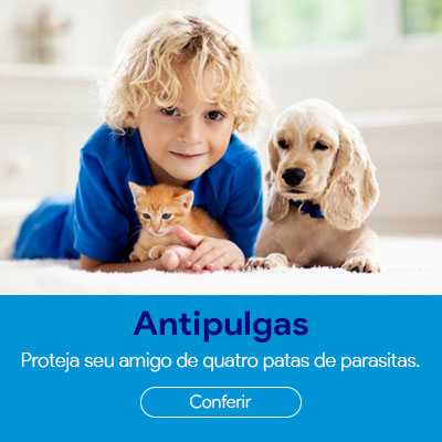 Mini banner antipulgas