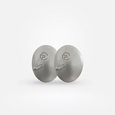 Protetor Ocular Corneado Inox -Blefaroplastia - Laser CO2 - Par