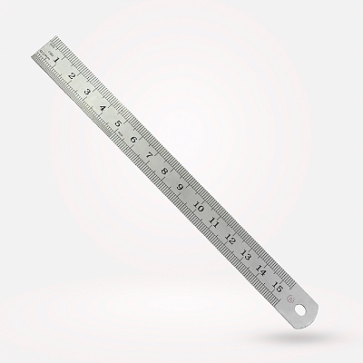Régua Cirúrgica Inox 15cm