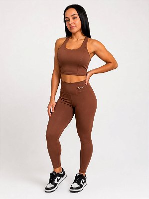 Conjunto Aurora Marrom