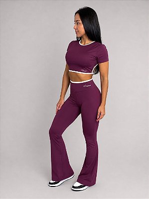 Conjunto Névoa Vinho