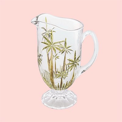 Jarra de Cristal Palm Tree