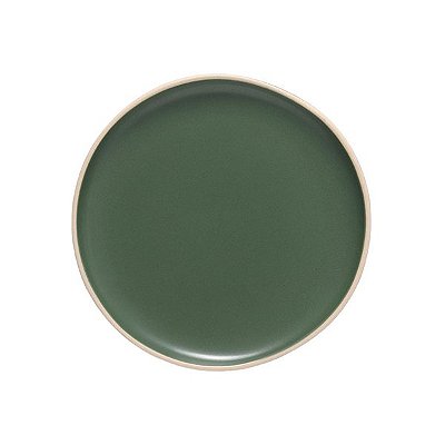 Prato sobremesa Vivant verde folha