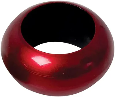 Argola para guardanapo em resina vermelha