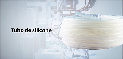 Tubo de silicone