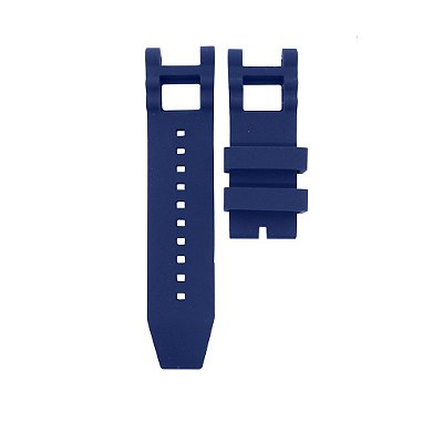 Pulseira para Relógio Compatível com Invicta Subaqua Noma 3 Azul (Sem Fivela e Peças Metálicas)