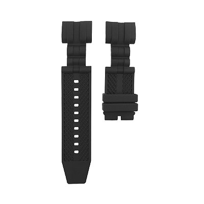 Pulseira para Relógio Compatível com Invicta Reserve Bolt Zeus Men / Jason Taylor Silicone Preto