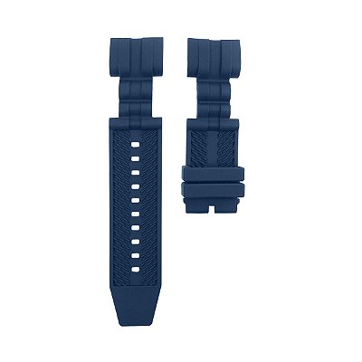 Pulseira para Relógio Compatível com Invicta Reserve Bolt Zeus Men / Jason Taylor Silicone Azul