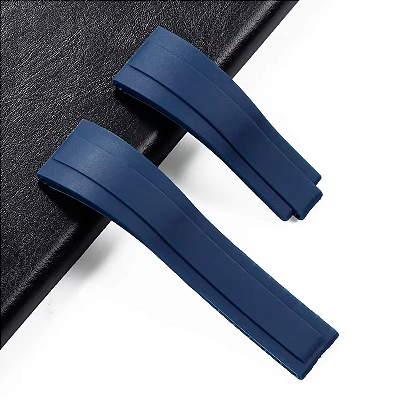 Pulseira para Relógio Compatível com Rolex Todos Modelos de 20mm na Cor Azul
