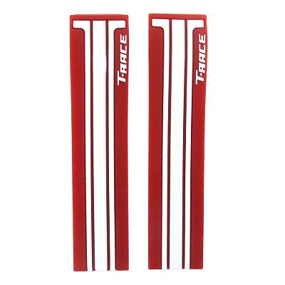 Pulseira para Relógio Compatível com Tissot Gp T Race Vermelha e Branca