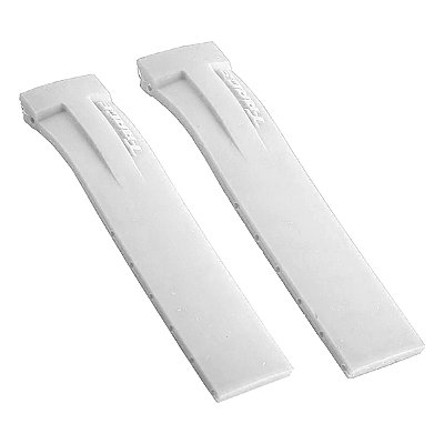 Pulseira para Relógio Compatível com Tissot Gp T Race em Silicone Cor Branco