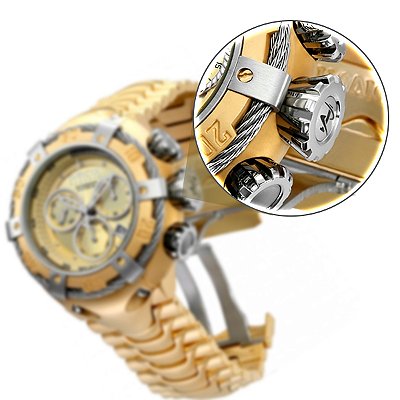 Coroa e Tige para Relógio Compatível com Invicta Thunderbolt Prata