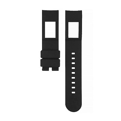 Pulseira para Relógio Compatível com Empório Armani AP0690/ AR0690 - Preto
