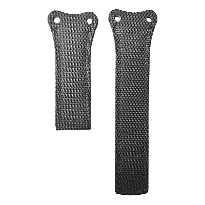 Pulseira para Relógio Compatível com Tag Heuer Nylon Preto Carrera John Walker Fivela 22mm