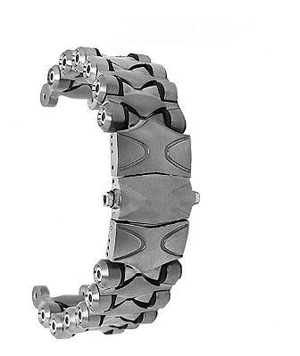 Pulseira Oakley Tank Minute Machine Em Titânio