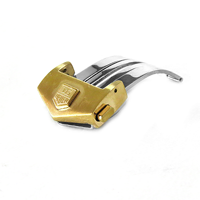 Fecho Deployant Dourado Compativel Pulseira Tag Heuer Diversos Tamanhos 24mm / 22mm / 20mm