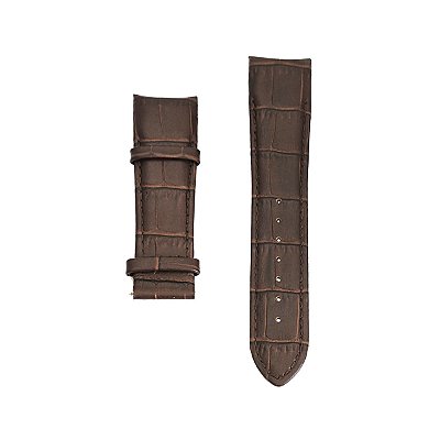 Pulseira para Relógio Compatível com Tissot Couturier/ Seastar/ Prc em Couro Encaixe Curvado 23mm