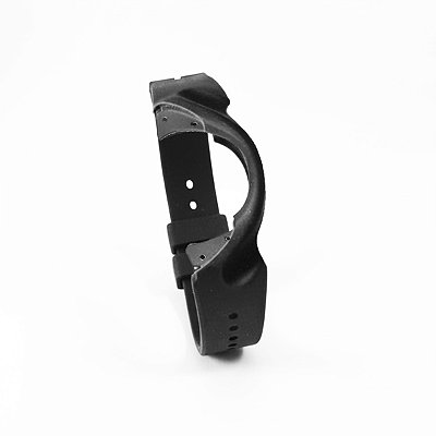 Pulseira para Relógio Compatível com Oakley Detonator Em Silicone Preto
