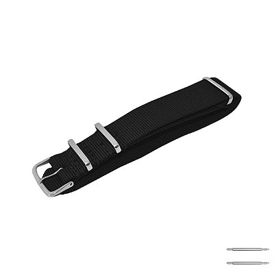 Pulseira Nylon Nato para Relógio Universal Encaixe Reto
