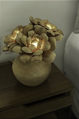 Luminária Flores de Vaso