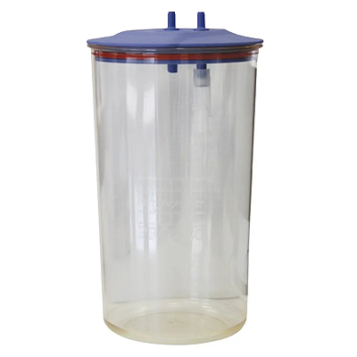 Frasco Para Aspiração Autoclavável em Policarbonato Completo Com Boia