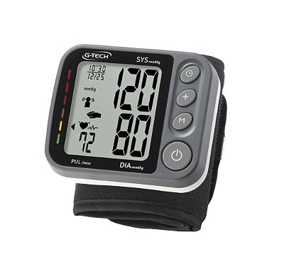 Aparelho de Pressão Digital Automático de Pulso com Sensor 3D GP450SP - G-Tech