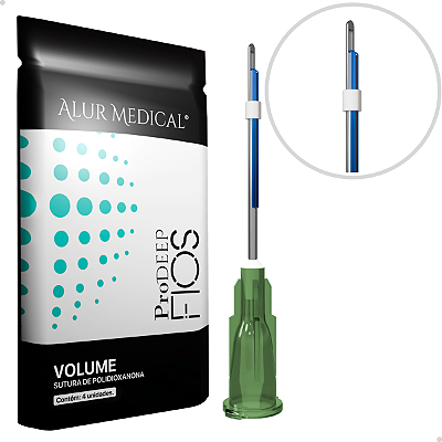 Fio de PDO Mono Hydra 21g 38mm 50mm - Bioestimulação/Volume Pack 4 Unidades