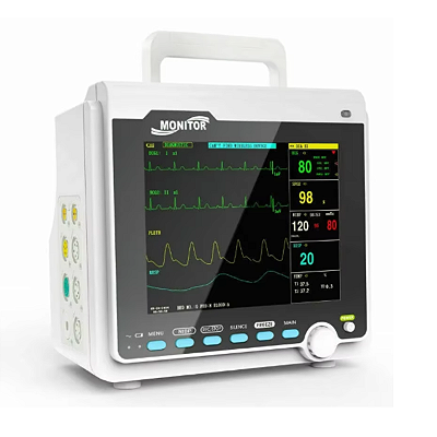 Monitor Multi Paramétrico 8 canais com Tela LCD Colorida de 8" - Contec