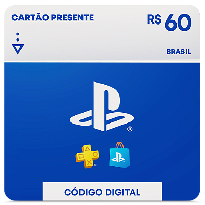 Sony Playstation PSN Digital R$ 60
