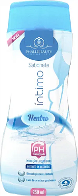 SABONETE ÍNTIMO NEUTRO 250ML - PHALLEBEAUTY