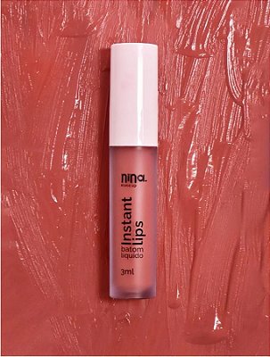 BATOM LÍQUIDO MATTE INSTANT LIPS COR PRINCÍPIO - NINA MAKEUP